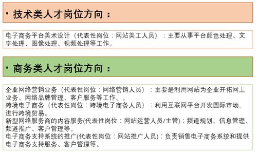 电子商务专业专业描述